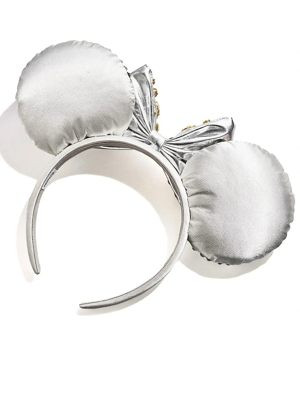Minnie Mouse Silver Crystal Ear Headband for Adults by BaubleBar